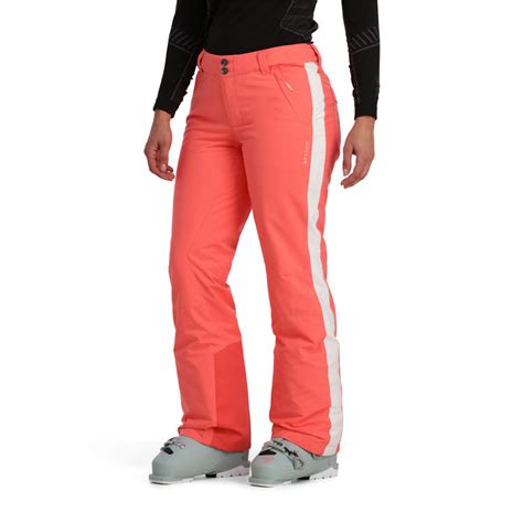Hope Insulated Ski Pant Tropic Orange Womens Spyder