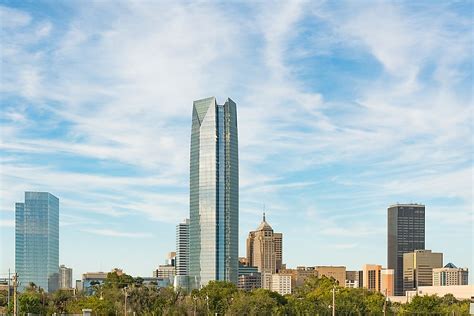 The Tallest Buildings In Oklahoma City Worldatlas