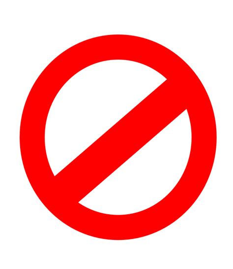 Restrictions Clipart Clipground