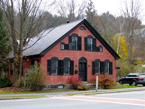 There are two types of trim that comes to mind when talking. A Proper Bostonian: Houses in Woodstock, Vermont