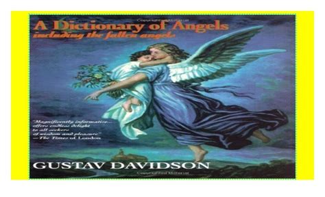 Dictionary Of Angels Including The Fallen Angels Reade Book