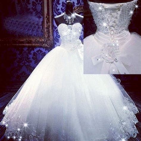 25 Beautiful Glitter Ballroom Wedding Gowns For Your Amazing Wedding