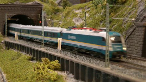 Tt Scale Trains Model Railway With Rolling Stock Of Tillig Piko Hornby And Peresvet