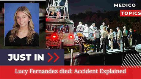 lucy fernandez died what happened boating accident explained