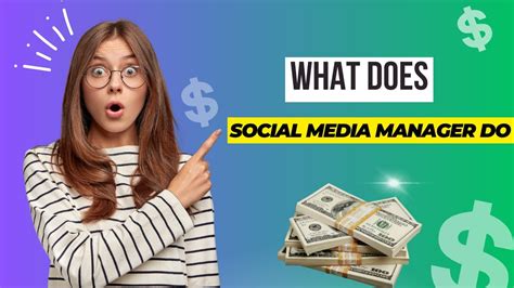 what does a social media manager do job description and responsibilities youtube