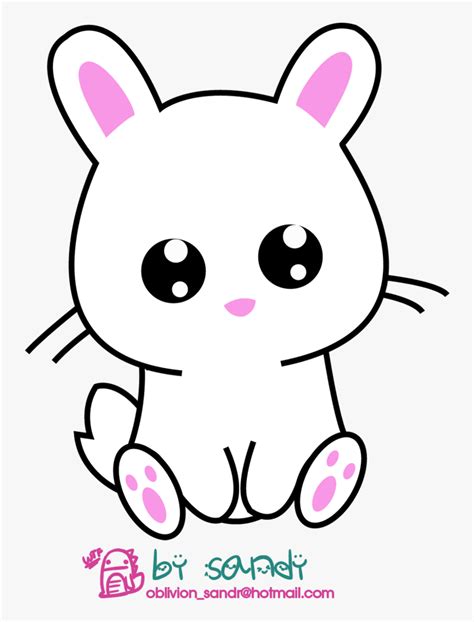 Dibujos De Conejos Kawaii Hd Png Download Kindpng