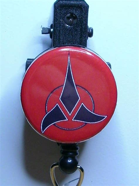 Star Trek Klingon Insignia Badge Reel Etsy