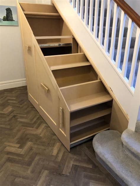 Sliding Under Stairs Storage Solutions Bournemouth And Poole