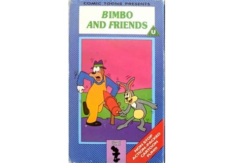 Bimbo And Friends On Comic Toons United Kingdom Vhs Videotape