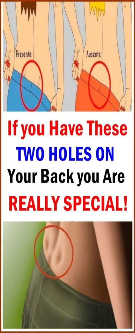 Do You Know What These Holes On The Female Back Indicate Health Health Planner Lower Back