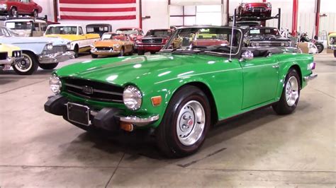 1976 Triumph Tr6 Green Youtube