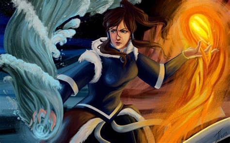 Fire And Water Avatar The Last Airbender The Legend Of Korra