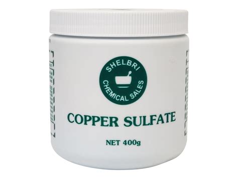 Shelbri Copper Sulfate 400 Gm System Equine