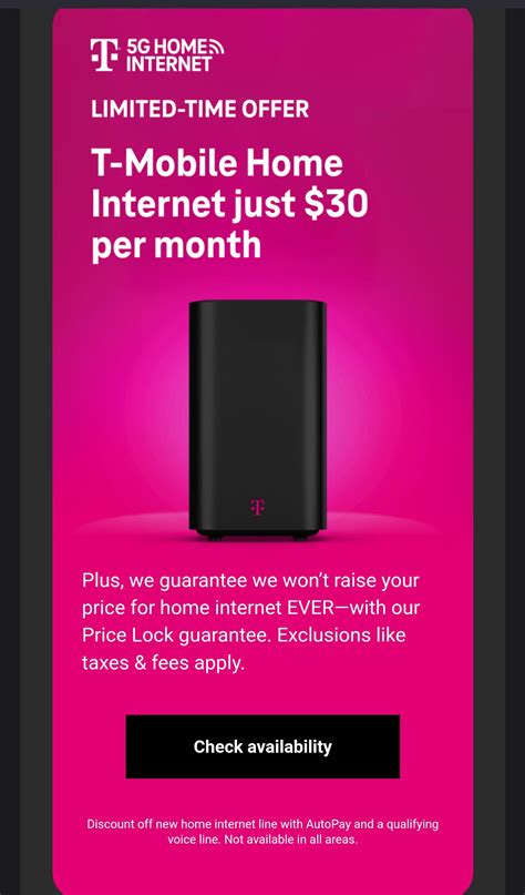 The discount only applies to the full blown 5G offering if you're in a