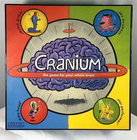 Cranium The Game For Your Whole Brain Kids Adults Fun Board Game New