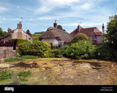 The Pretty West Sussex Village Of Singleton Stock Photo Alamy