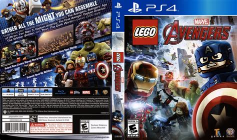 Lego Marvels Avengers Dvd Cover 2016 Usa Ps4
