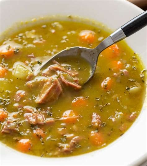 This Easy Split Pea Soup Recipe Can Be Made On The Stove Top Crock Pot