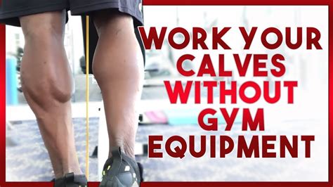 How To Build Calf Muscles At Home Without Weights