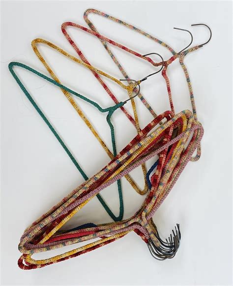Wire Hangers Hand Crochet Yarn Knitting Piecings Cover Ebay