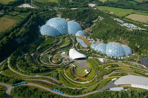 The Biggest Green Houses In The World At Cornwalls Eden Project