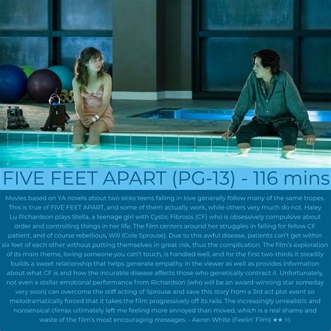 Song five feet apart lyrics. MOVIE REVIEW: Five Feet Apart - Feelin' Film
