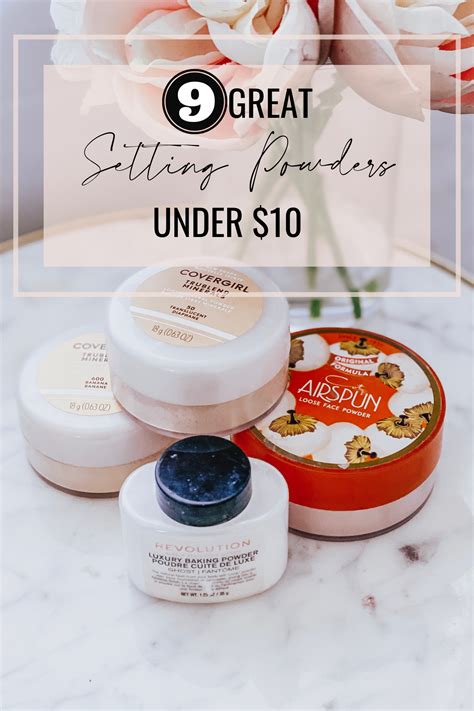 9 Flawless Setting Powders Under $10 | Setting powder, Drugstore setting powder, Beauty products 