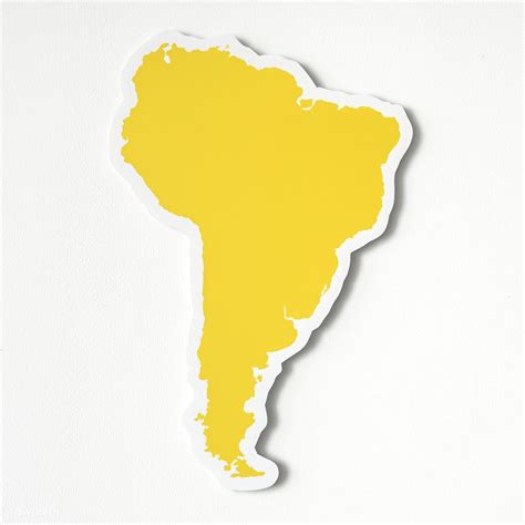 South America Map Countries Blank Map Of World
