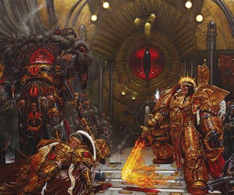 Emperor Vs Horus Warhammer 40k The Horus Heresy Warhammer