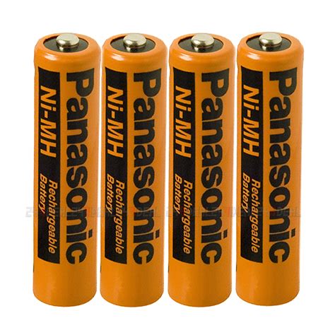 4pcs Panasonic Nimh Aaa 700 Mah Rechargeable Battery For Cordless