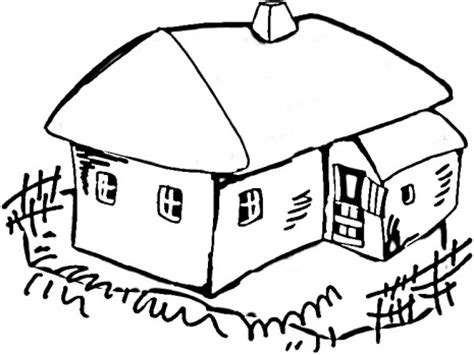 Thousands of printable coloring pages, for kids and adults! رسومات بيوت للأطفال جاهزة للتلوين Houses Coloring