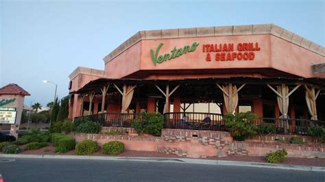 Ventano Italian Grill And Seafood 191 S Arroyo Grande Blvd Henderson