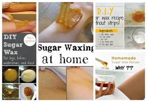 How To Do A Brazilian Sugar Wax At Home Grizzbye