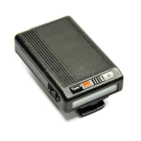 Pager Picture Of An Old Pager With Isolated White Background Aff