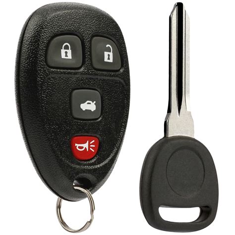15114374 Key Fob Keyless Entry Remote With Ignition Key Fits Chevy Hhr