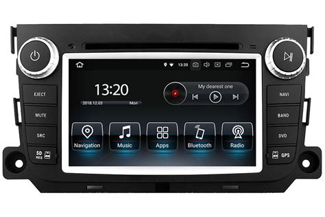 Smart Fortwo/Forfour 2011-2015 Autoradio GPS Aftermarket Android Head ...