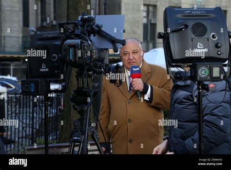 NEW YORK, NY - April 3: Visuals as Former U.S. President Donald Trump