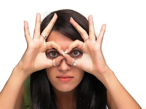 Woman Making Faces Stock Photo Image Of Facial Expression 1119650