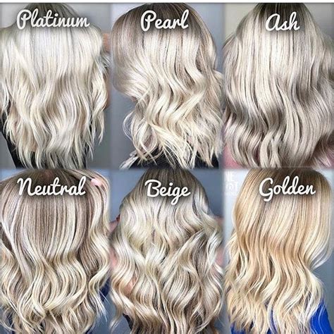 Which Blonde Are You Hes An Idea Of Upkeep To Keep Your Blondes Looking Perfect Platinum Pearl