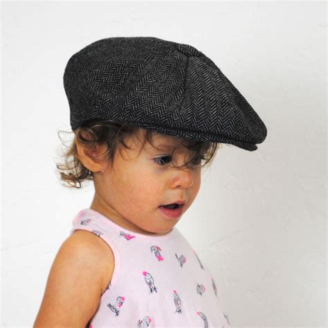 Jaxon Hats Baby Herringbone Wool Blend Newsboy Cap Baby And Toddlers