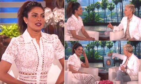 Priyanka Chopra Downs A Shot Of Tequila And Gets All Wonky On The Ellen Show Watch Video