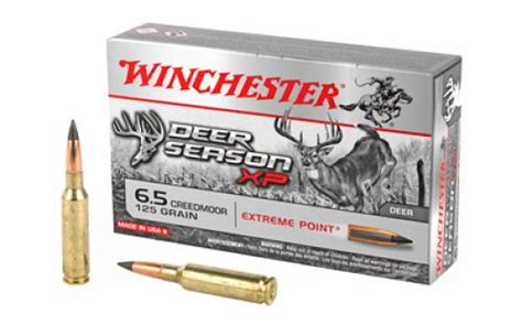 Winchester Ammunition Deer Season 65 Creedmoor 125 Grain Extreme