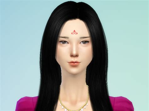 The Sims Resource China Bindi Tattoo