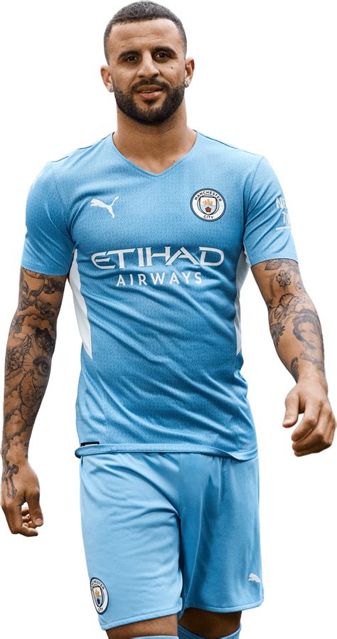 Kyle Walker Manchester City football render - FootyRenders