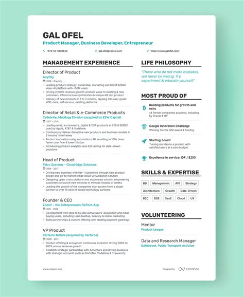 A Breakdown Of A Successful One Page Resume And How To Write Yours