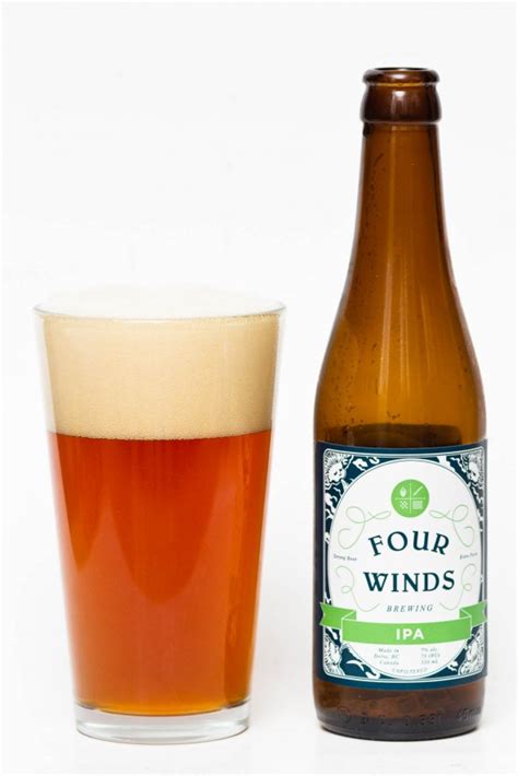 Four Winds Brewing India Pale Ale Ipa Beer Me British Columbia