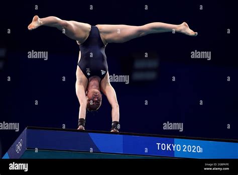 Great Britains Lois Toulson In Action In The Womens 10m Platform