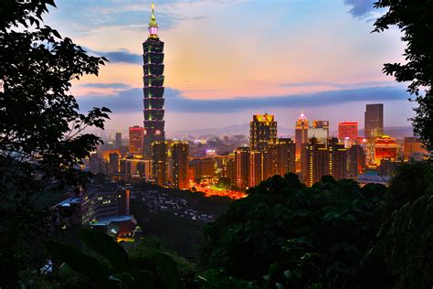 Skyline Taipei 5k Retina Ultra Hd Wallpaper And Background Image