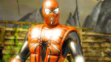 Mortal Kombat XL Iron Spider Ermac Costume Skin PC Mod Performs Intros On All Stages K Mods