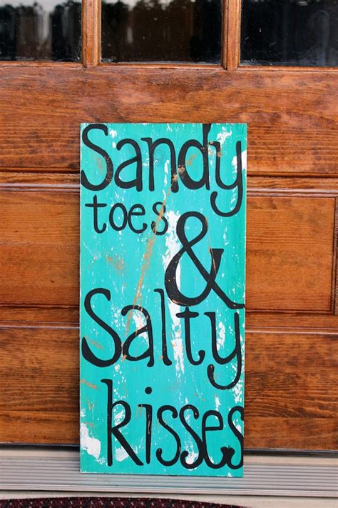 Items Similar To Wooden Signs Wood Signs Beach Art Distressed Beach Sign Wood Art Sign